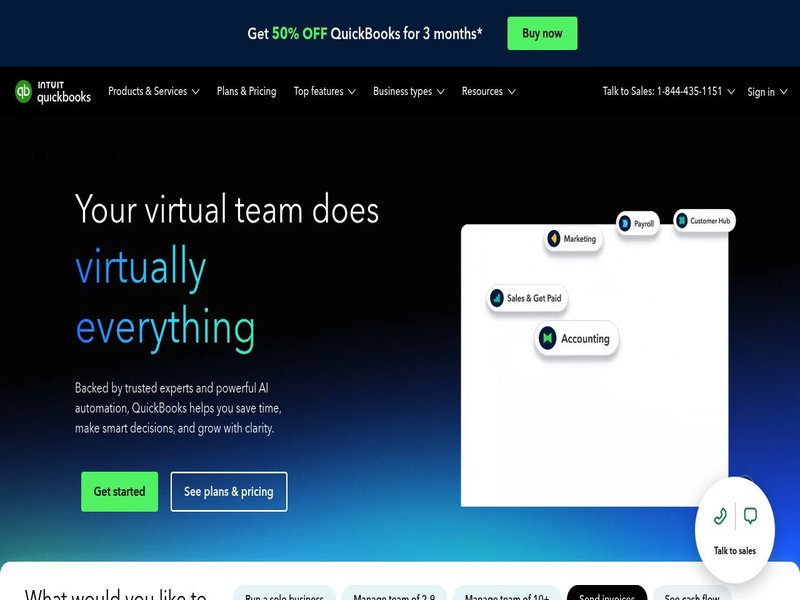 QuickBooks Payroll website